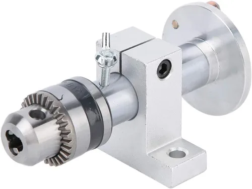 Miniatura 6 de Centro giratorio vivo de carpintería de bricolaje con llave para mini máquina de torno
