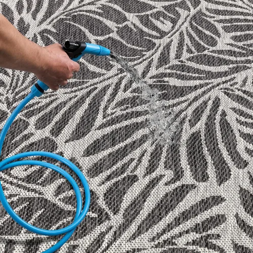 Miniatura 13 de Keen Home Design Alfombra de pasillo para exteriores, 26 x 119 pulgadas, lavable para interiores y exteriores, para patio, cocina, balcón, playa