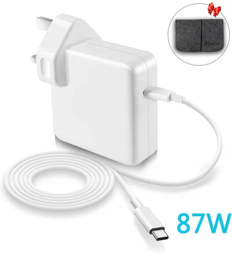 Miniatura 2 de Adaptador de Carga de Corriente AC para Mac SEOYO, Enchufe de Pared Cabeza de Pato del Reino Unido, Convertidor SEOYO Cargador de Viaje Adaptador