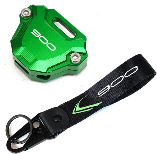 Miniatura 9 de CNC Motorcycle Key Cover Case Shell Key Chain Keyring Fit For Kawasaki Z900 Z 900 Z900SE Z900RS 2017-2022 2023 2024
