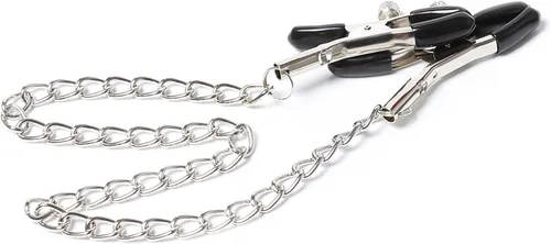 Miniatura 2 de Nipple Clamps Body Clamps with Chain Adjustable Body Clamps Body Ring Non-Piercing Chain Stainless Steel for Women Faux Body Jewelry Christmas Gifts