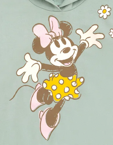 Miniatura 5 de Disney Minnie Mouse Little Mermaid Lilo & Stitch - Conjunto de sudadera con capucha y pantalones de forro polar para recién nacidos a niños grandes