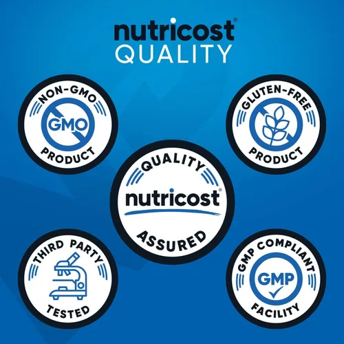Miniatura 3 de Nutricost Monohidrato de creatina + hidratación sabor a ponche de frutas (30 porciones) – 7 vitaminas y minerales, 5000 mg de creatina por porción