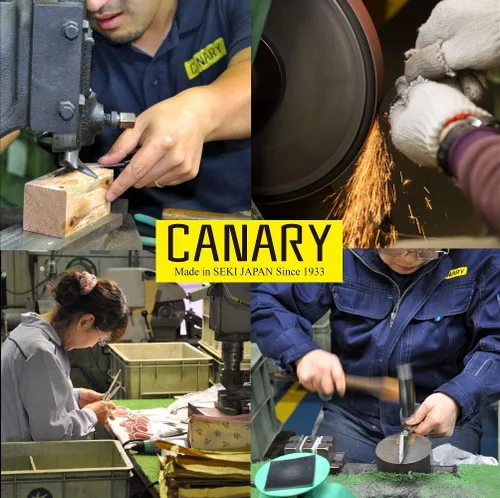 Miniatura 7 de CANARY Tijeras de cocina japonesas con cortador, hoja descentrada en ángulo de 7.5", fabricadas en Japón, aptas para lavavajillas, hoja desmontable