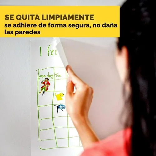 Miniatura 5 de Scotch Cinta segura para pared, 1 rollo dispensador, cinta extraíble segura para pared, para colgar fotos, arte, decoración, 3/4 pulgadas x 650