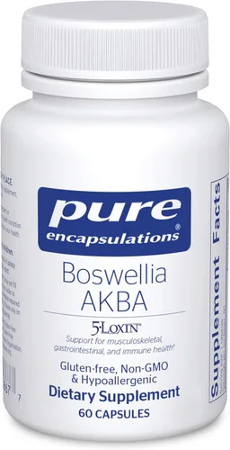 Pure Encapsulations Boswellia AKBA - Apoya la salud de las articulaciones, el colon, el sistema inmunológico, el tracto gastrointestinal y la salud