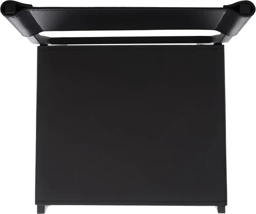 Miniatura 9 de SAFAVIEH Home Collection Layne Silla de comedor negra para sala de estar (totalmente montada)