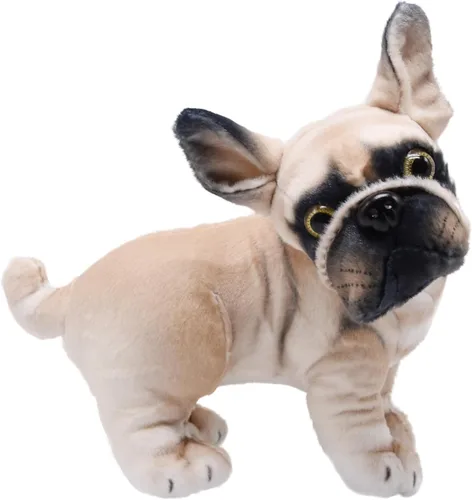 Miniatura 10 de Lifelike Beagle Animal de Peluche Realista Juguete de Cachorro de Peluche Animado Muñeco Perros Súper Realistas Actúan Como Reales Excelentes
