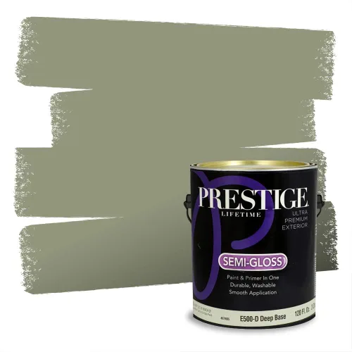 Miniatura 1541 de Prestige Paints - pintura de exterior y pintura de imprimación en una, E100-T-6006-10AVP