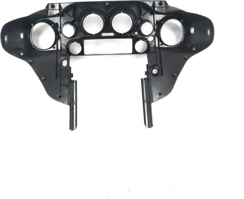 Miniatura 3 de Carenado interior negro brillante Batwing delantero compatible con Harley Harley Davidson Touring Street Glide Electra Glide FLHT Ultra Classic