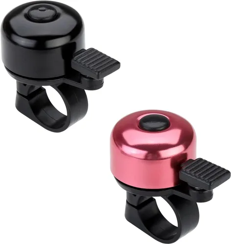 Miniatura 8 de Timbre de Bicicleta Timbre de Bicicleta Sonido Nítido para Adultos Niños Niños Niñas Rojo