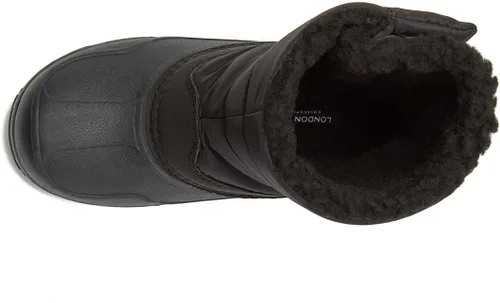 Miniatura 4 de London Fog Jett Botas de nieve para niños, botas de nieve de invierno aisladas para niños y niñas, tallas de 11 a 5