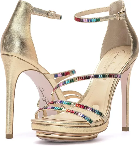 Miniatura 9 de Jessica Simpson Embla - Sandalias de tacón con plataforma para mujer