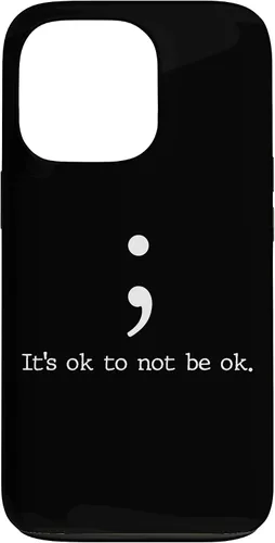 Miniatura 10 de Mental Health Awareness Shirts Semicolon Quote Gift Case for iPhone 17