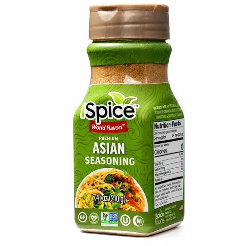 iSpice - ASIAN SEASONING World Flavor Super Spice Blend | Todo natural | Listo para usar tal como está | No es necesario preparar 7.41 oz (210 g)