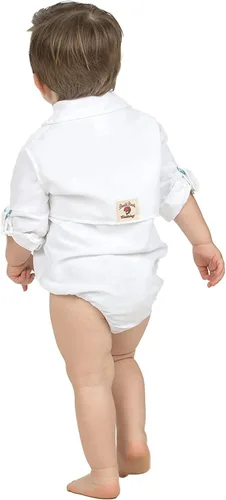 Miniatura 2 de Bull Red Camisa de pesca con botones PFG ventilada para bebés niños (8 opciones de color)