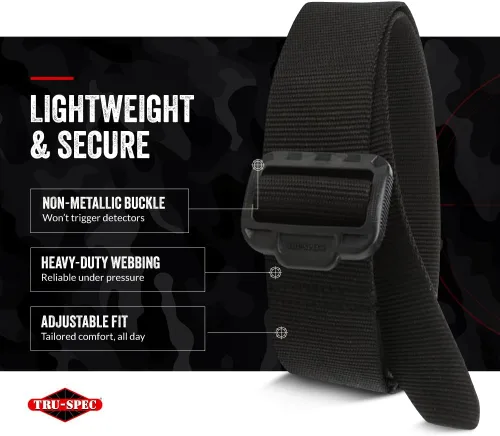 Miniatura 5 de Cinturón de trabajo para hombre, de acceso rápido en controles de seguridad, de TRU-SPEC