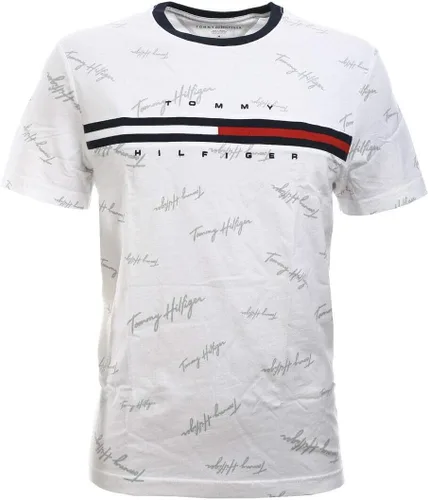 Tommy Hilfiger - Camiseta de manga corta con logotipo para hombre