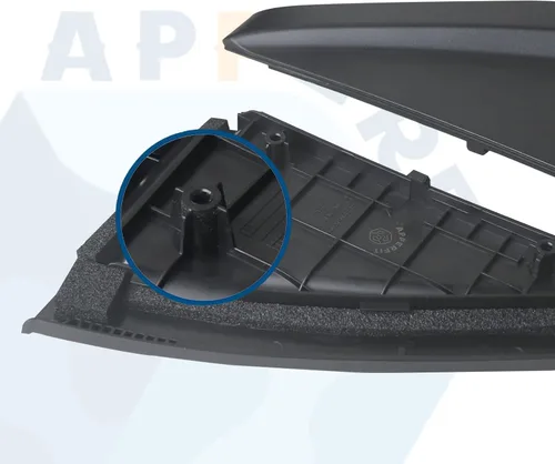 Miniatura 5 de APPERFiT Delta Molding lado izquierdo y lado derecho del pasajero compatible con Kia Sportage 2005-2010 reemplaza 83830-1F001 83840-1F001