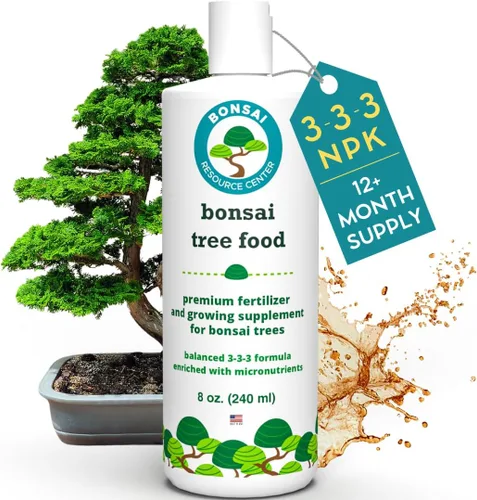 Alimento para árbol bonsái | Fertilizante líquido suave de primera calidad para un crecimiento saludable, tallos fuertes y hermosas floraciones |