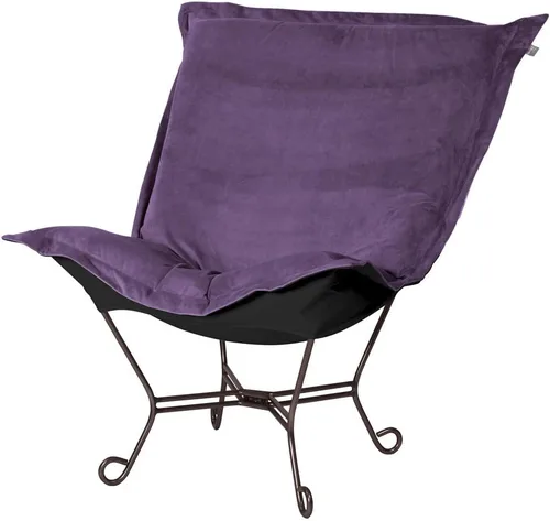 Miniatura 73 de Howard Elliott Collection Avanti Pecan - Silla de asiento oscilante con funda, silla multiusos de mariposa con marco de titanio, muebles de patio
