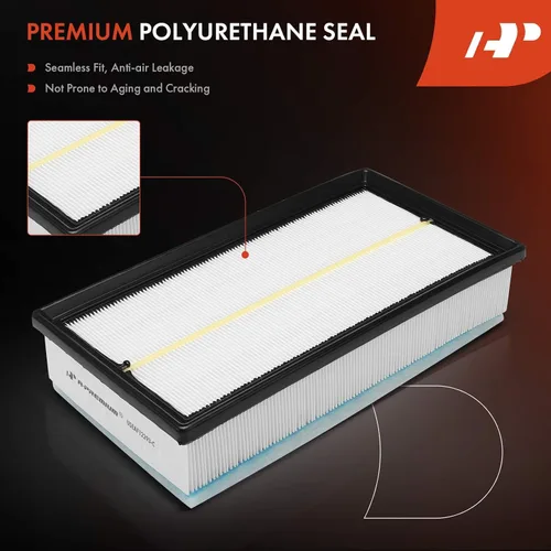 Miniatura 5 de A-Premium Filtro de Aire del Motor Delantero Compatible con Volkswagen Atlas 2018-2023, Atlas Cross Sport 2020-2023, Reemplazo# 3QF129620