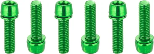 Miniatura 9 de CNC Pernos de vástago de bicicleta, pernos de vástago para BMX/MTB/bicicleta de carretera con arandelas (rojo/azul/naranja/verde/arcoíris)
