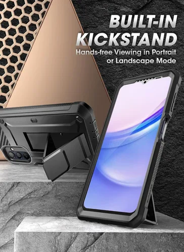 Miniatura 3 de SUPCASE Funda para Samsung Galaxy A16 con protector de pantalla (Unicorn Beetle Pro), [soporte integrado y clip para cinturón]