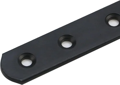 Miniatura 5 de T Tulead Soportes de metal de 4 agujeros rectos para espejo de tocador, soporte plano de 4 pulgadas de longitud, soporte de esquina 10 piezas