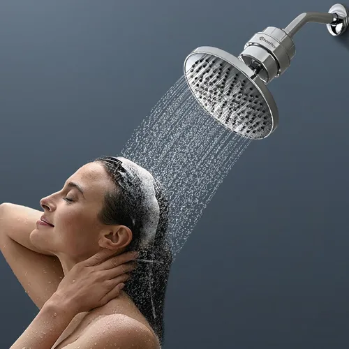 Miniatura 9 de Cabezal de Ducha Wheelton - Filtro de Cabezal de Ducha de Carbón Comprimido Mejorado para Agua Dura, Elimina Cloro, Fluoruro, Metales Pesados