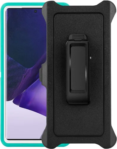 Miniatura 2 de Funda para Galaxy Note 20 con clip para cinturón, protección contra caídas, cuerpo completo, resistente, a prueba de golpes, caídas y polvo, funda