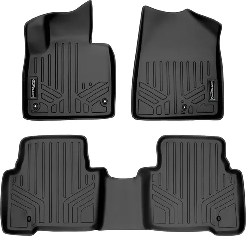 Miniatura 11 de MAXLINER - Tapete de suelo para todo tipo de clima para Hyundai Santa Fe 2013-2018 Negro