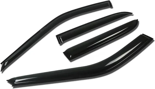 Miniatura 29 de Auto Dynasty 4 protectores de lluvia con cinta adhesiva para ventana compatibles con Honda Civic 1996-2000 de 4 puertas, protectores de lluvia