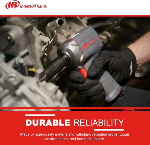 Miniatura 4 de Ingersoll Rand 36QMAX - Llave de impacto neumático de 1/2 pulgada, tecnología silenciosa, salida de par de torsión de hasta 640 libras-pie