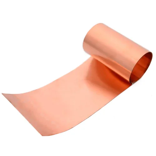 Miniatura 3 de Rollo de hoja de cobre de 0.008 in de espesor de alta pureza de cobre puro Cu hoja de metal placa de lámina 100mmx1000mm2