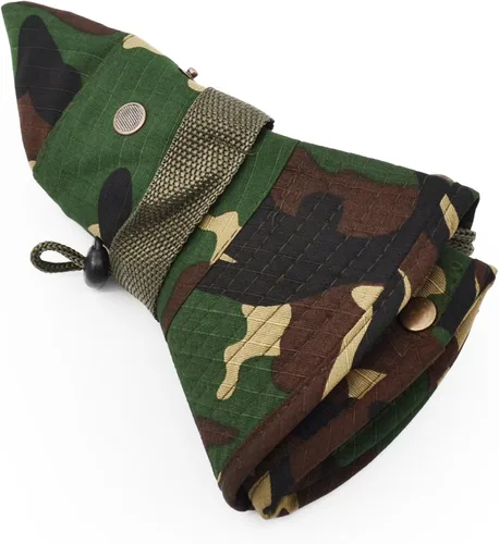 Miniatura 5 de Sombrero de protección solar de ala ancha para exteriores, clásico estilo militar de combate de EE. UU., gorra de sol para pesca, caza, campamento