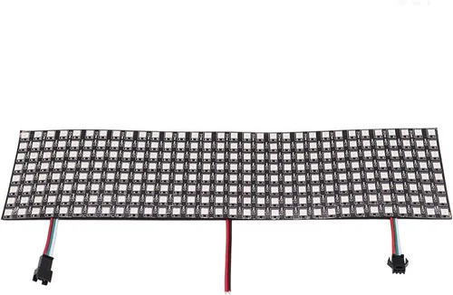 Miniatura 8 de WS2812B RGB LED Digital Flexible Panel de luz direccionable individualmente WS2812 16x16 Módulo Matriz Pantalla DC5V (16 x 16 256 píxeles)
