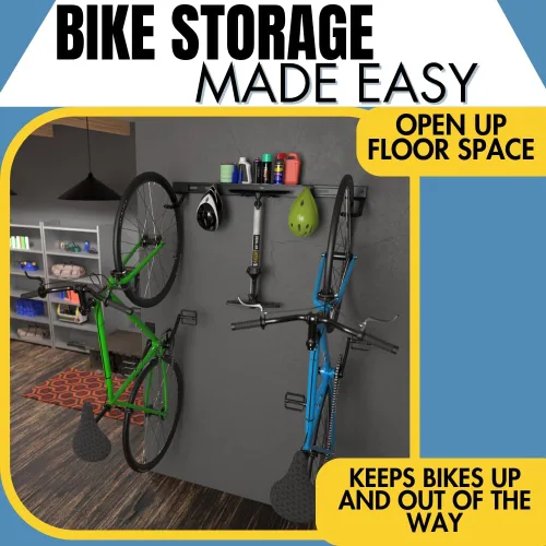 Miniatura 5 de Koova Soporte de pared para bicicleta Soporte de bicicleta de acero Perchas ajustables Fácil montaje Fabricado en Estados Unidos