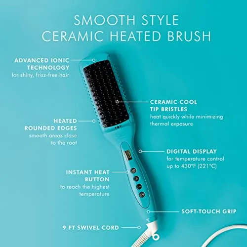 Miniatura 2 de Moroccanoil Smooth Style Ceramic Heated Brush