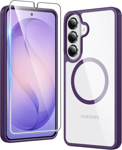 Miniatura 1621 de FNTCASE Funda para iPhone 13 Pro-Max: Fundas magnéticas transparentes compatibles con Magsafe Slim anti amarillamiento protección contra caídas