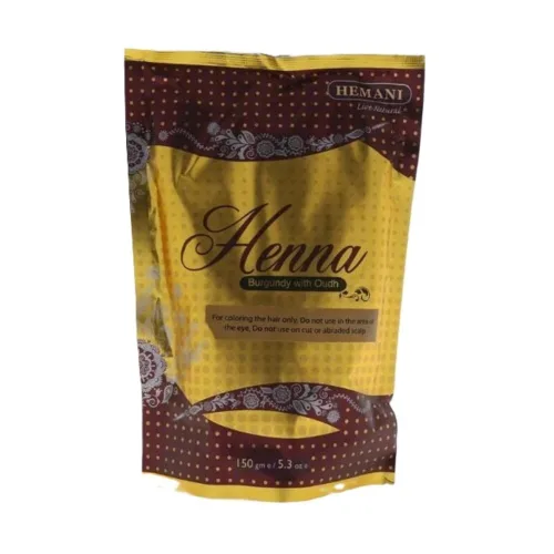 Henna para el cabello (Burgundy with Oudh)