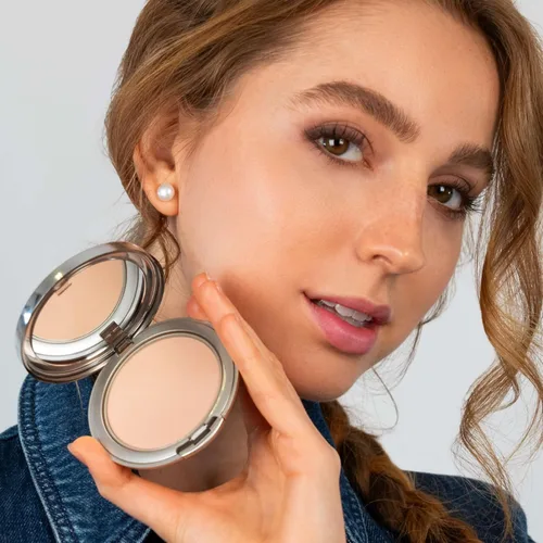 Miniatura 4 de ARTDECO Hydra Mineral Compact Foundation - Beige fresco N°70 - Polvo suelto hidratante compacto para un acabado mate suave - buena cobertura sin un
