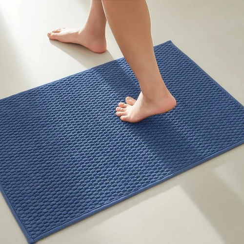 Miniatura 106 de TYUU Alfombras de Baño Antideslizantes Lavables, Tapete de Baño Súper Absorbente Delgado de Pila Baja para Secar Rápido, Alfombra de Baño Pequeña
