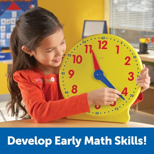 Miniatura 3 de Learning Resources – Reloj de estudiante Big Time, 12 horas