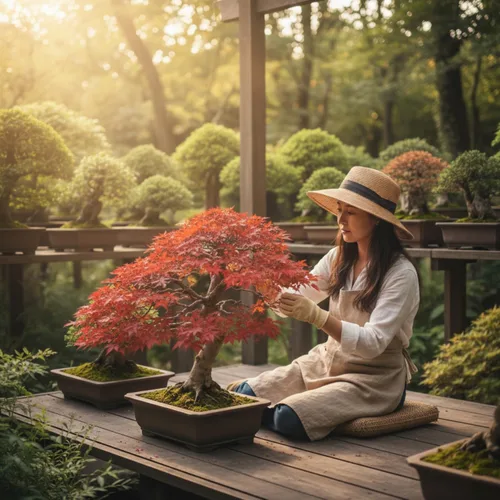 Miniatura 3 de Semillas de arce rojo japonés, semillas de bonsái, paquete de 30 semillas de árbol bonsái