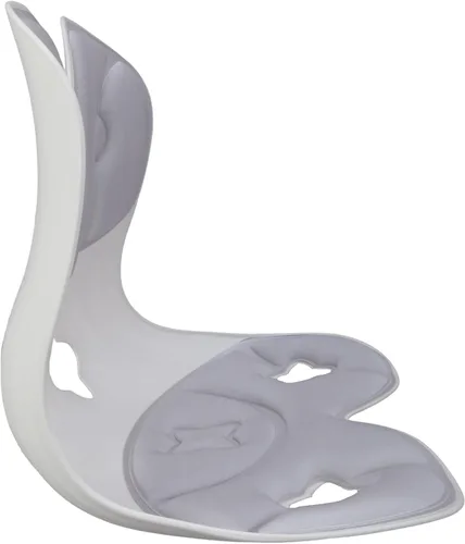 Silla ergonómica, silla de oficina con respaldo de apoyo, asiento de corrección de postura sentado con soportes lumbares, para oficina, hogar, piso