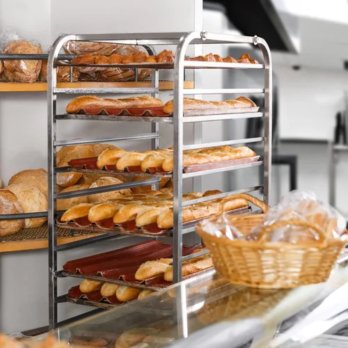 Miniatura 7 de Gridmann Bun Pan - Estante para panadería comercial, 20 láminas