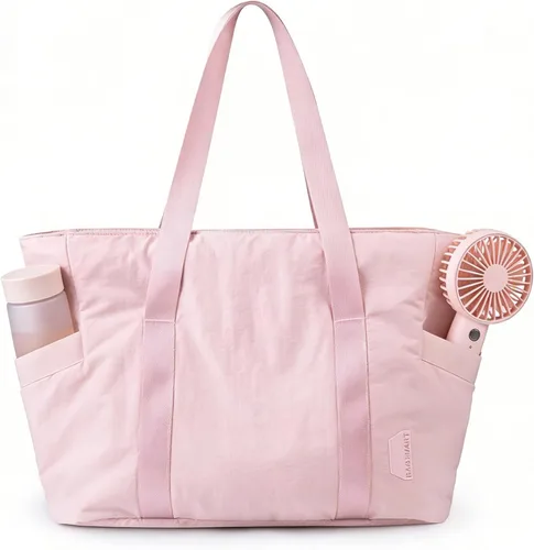 Miniatura 12 de BAGSMART Bolsa de mano para mujer, bolsa de mano con cremallera, bolsa de trabajo con compartimentos, bolsa de hombro para enfermera, para viajes