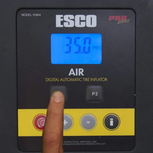Miniatura 3 de Esco Inflador automático de neumáticos montado en la pared digital 10964