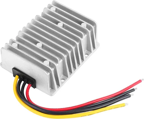 Miniatura 10 de Reductor de voltaje DC 8V-40V a 12V 3A 36W Convertidor de impulso automático de aumento y reducción de voltaje Módulo transformador impermeable
